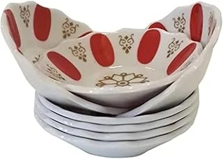 Porland Por 127912 Acem Porselen Kırmızı Çay Tabağı 12 Li 869127912Pork01 ürün görseli 1