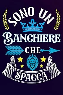 Sono Banchiere Che Spacca: Idea Originale Regalo Per Il Miglior Banchiere Del Mondo - Quaderno Divertente Per Collega , Amico , Papà , Uomo | ... , San Valentino, Festa Del Papà, Fine Anno ürün görseli 1