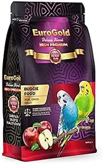 Eurogold Deluxe Blend Gerçek Elmalı Muhabbet Kuşu Yemi, 1 Kg ürün görseli 1