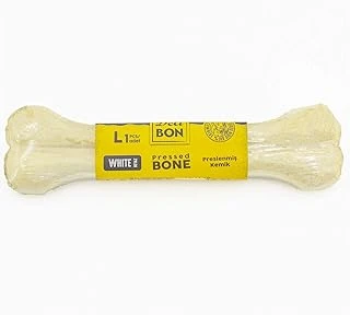 Doggie 7Cm Gerçek Deriden Pres Kemik, 22 Cmx1Pcs., Beyaz ürün görseli 1