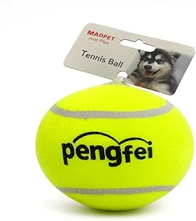 Oyuncağı Tenis Topu Büyük Boy – Dayanıklı Kauçuk İç Yapı, Dostu Yumuşak Keçe Kaplama, Suya Dayanıklı, Hafif Esnek Yapı – Küçük Orta Irk Köpekler İçin Getir-Oyunu Topu ürün görseli 1