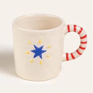 Sımıng Stoneware Kupa 285 Ml Kırmızı ürün görseli 1