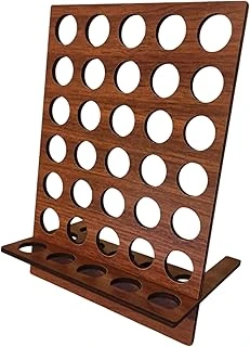 Ahşap Kahve Kapsülü Saklama Standı, 40 Kapsül Kapasiteli, A4 Boyutunda, Minimalist Tasarım ürün görseli 1