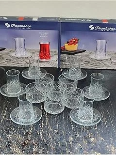 Pasabahce Timeless Parça Çay Seti Çerezlik Kase 18Pcsset Tyb3Jx6Vsgkjv1Pc26 ürün görseli 1