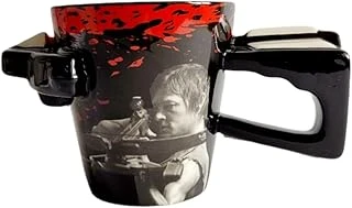 The Walking Dead Amc 3D Tasarım Bardak, Kupa, Siyah-Kırmızı ürün görseli 1