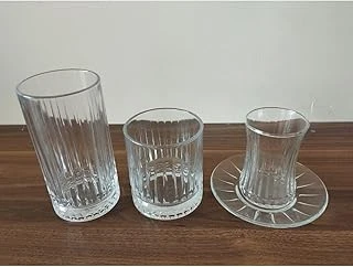 Pasabahce Elysia Su Bardağı Meşrubat Bardak Çay Takımı 24 Parça 1657275036481 ürün görseli 1