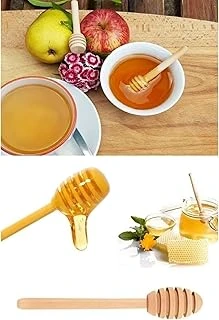 Deconox 4 Adet Özel Üretim El Yapımı Doğal Ahşap Bal Kaşığı, 4'Lü Ahşap Bal Kaşığı ürün görseli 1