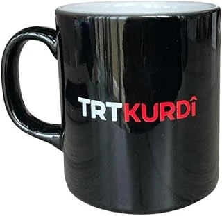 Trt Kurdi Logolu Siyah Kupa ürün görseli 1