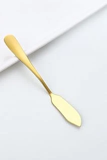 1010 Çelik Gold Renk Tereyağ Reçel Kahvaltı Bıçağı Cin618Sr ürün görseli 1