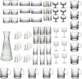 Pasabahce Elysia 67 Parça Bardak, Sunumluk, Çerezlik, Dondurmalık Full Çeyiz Seti Tyb6Ourphjmo2X9Z14 ürün görseli 1