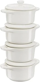 Staub, Mini Cocotte Set, 4'Lü, Yuvarlak, Ceramic By Staub ürün görseli 1