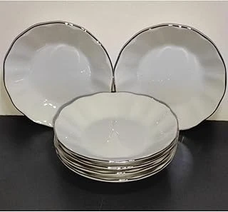 Porland Porselen 6'Lı Yaldız Çay Tabak 11 Cm (6 Adet) 8697263544758 ürün görseli 1