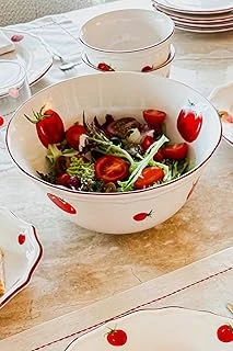 Rakle X Bengi Kurtcebe Pomodoro Stoneware Salata Kasesi 25 Cm ürün görseli 1