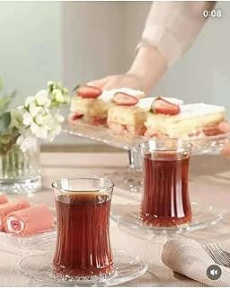 Pasabahce Elysia Çay Bardağı Çay Takımı Seti 12 Parça Çay Seti 6 Kişilik Faya00000802 ürün görseli 1