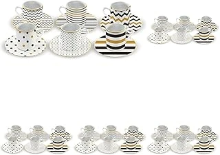 Nossa 6 Kişilik Kahve Fincanı 5Li Paket ürün görseli 1