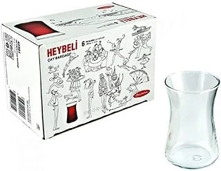 Pasabahce 42361 Heybeli Çay Bardağı 6'Lı 165 Cc ürün görseli 1