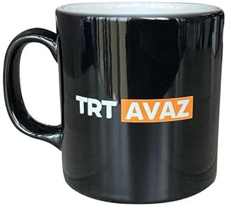 Trt Avaz Logolu Siyah Kupa ürün görseli 1