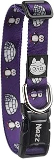 Nazz Boyun Tasması Penguenli Mor Small 1,5X34 Cm ürün görseli 1