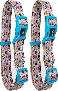 Boyun Tasması – Geri Dönüştürülmüş, Ayarlanabilir, Emniyet Tokalı – Küçük Büyük Irklar Için – Tüy Toplamaz, Yıkanabilir, Airtag & İsimlik Uyumlu, Woof,Large (2 Paketi) ürün görseli 1