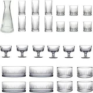 Pasabahce 27 Parça Meşrubat, Su Bardağı, Çerezlik, Sosluk Seti Sürahi, Karaf Dondurmalık Tybjcw4Nv48L8Q1432 ürün görseli 1