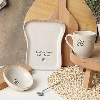 Keramika Atıştırmalık Tost Seti 3 Parça 22501-03 ürün görseli 1