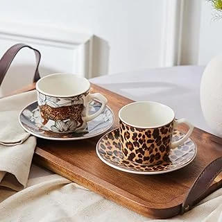 Tiger 2 Kişilik Kahve Fincan Takımı 80 Ml ürün görseli 1