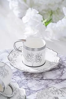 Acar Kıeran Silver 6 Kişilik Kahve Fincanı Takımı Hxf-06801 ürün görseli 1