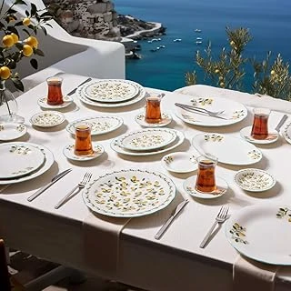 Aryıldız Limone 32 Parça 6 Kişilik Kahvaltı Takımı Porselen Set Renkli ürün görseli 1