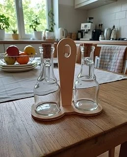 Minka Ahşap Stantlı 2Li Yağdanlık ürün görseli 1