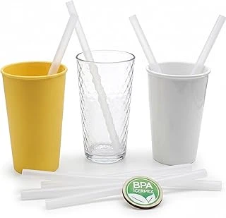 Dyzer Gıda Sınıfı Saf Silikon Yumuşak Pipet Seti - 4Lü Paket ürün görseli 1