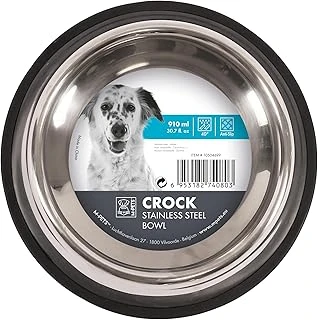M-Pets Crock Paslanmaz Çeli̇k Mama Kabi (L) ürün görseli 1