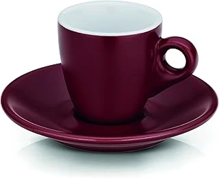 Kela 12752 Mattia Espresso Fincan Seti 2Li Kirmizi 50Ml ürün görseli 1