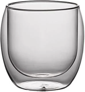 Leggno Vetro Borosilikat Çift Camlı Espresso Bardağı 100Ml (2Ad) ürün görseli 1