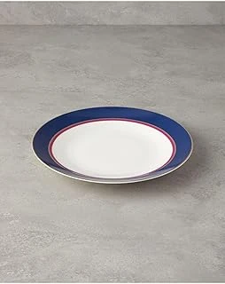 Carny Bone Porselen Servis Tabağı 25 Cm Lacivert ürün görseli 1