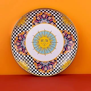Emaylab Misharu 26 Cm Dekoratif Emaye Servis Sunum Tabağı ürün görseli 1
