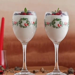 Lav Garlen 3'Lü Su-Şarap Kadehi ürün görseli 1