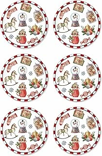 The Mia Globe Pasta Tabağı 6 Lı Set 19 Cm ürün görseli 1