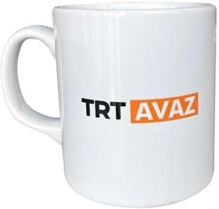 Trt Avaz Logolu Beyaz Kupa ürün görseli 1