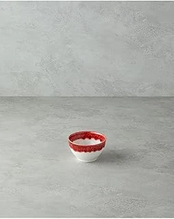 Larry Porselen Kase 10 Cm Kırmızı ürün görseli 1