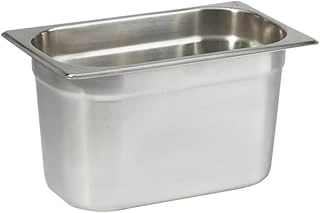 Paslanmaz Çelik Gastronom/Gastronorm Küvet Gn 1/4-150 (26,5 X 16,2 X 15 Cm) ürün görseli 1
