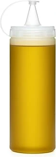 Busstier Şeffaf Yağdanlık 700 Ml Sızdırmaz Kapaklı Sosluk Sirkelik Sıvı Sos Şişesi Pratik Kullanımlı Mutfak Sunum Kabı Geniş Ağızlı Dökme Şişe ürün görseli 1