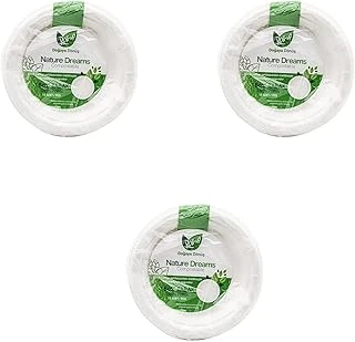 Roll-Up Nature Ekolojik Karton Kağıt Parti Tek Kullanımlık Tabak - Cm. - 50 Adetlik 3 Paket ürün görseli 1