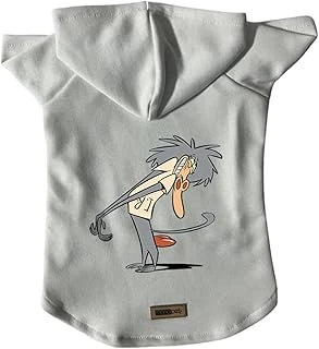 Kapişonlu Sweatshirt Kıyafeti & Elbisesi Beyaz Ir005 M ürün görseli 1