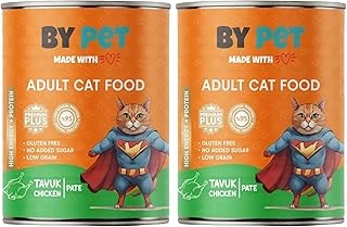 Bypet Tavuk Etli Yetişkin Yaş 1 Adet -415 Gram Konserve 2Li Paket ürün görseli 1