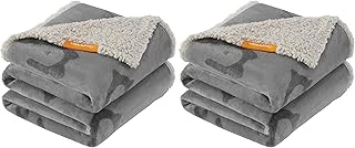 Feandrea Su Geçirmez Örtüsü, Sherpa Evcil Hayvan Örtüsü, Orta Büyük Köpekler Için, Kediler, 152 X 127 Cm, Xl, Makinede Yıkanabilir, Çift Taraflı Koltuk Kılıfı, Gri Ppb060G01 (2 Paketi) ürün görseli 1