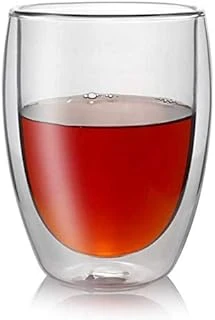 Epinox Çift Cidarlı İki Katmanlı Çift Camlı Bardak, Kupa - Cappucino Latte Kahve Bardağı - Borosilikat Cam - Yalıtımlı, 350 Ml ürün görseli 1