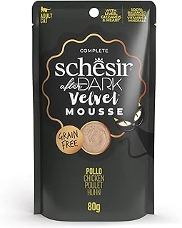 Schesir After Dark Tavuk Mus Yetişkin Pouch 80G ürün görseli 1