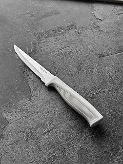 Neoflam Fika Tırtıklı Steak Bıçağı,11 Cm Gri D-Neogek011 ürün görseli 1