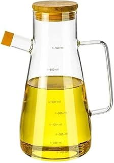 Orret 900 Ml 2 Adet Borosilikat Cam Yağdanlık,Termisil Isıya Dayanıklı Yağlık Sirkelik,Zeytin Yağı,Limon Suyu Sirke İçin Şişesi (2 Adet) ürün görseli 1