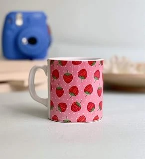Giftmoda Çilek Tasarımlı Kupa ürün görseli 1